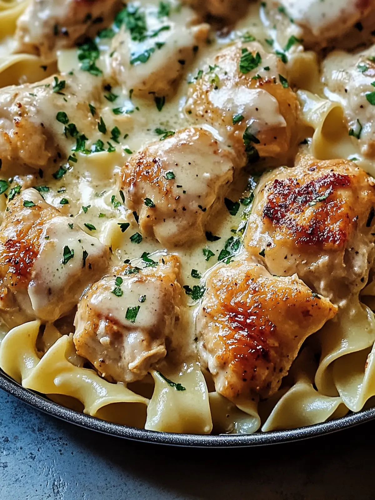 One-Pan Chicken with Buttered Noodles for Quick Cozy Dinners 4 One-Pan Chicken with Buttered Noodles
