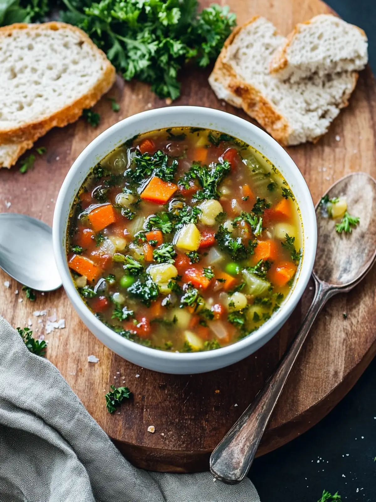 20-Minute Vegetable Soup for a Cozy, Nutrient-Packed Meal 4 Vegetable Soup