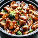 Savory Crockpot Teriyaki Chicken with Fresh Veggies Galore 9 Crockpot Teriyaki Chicken