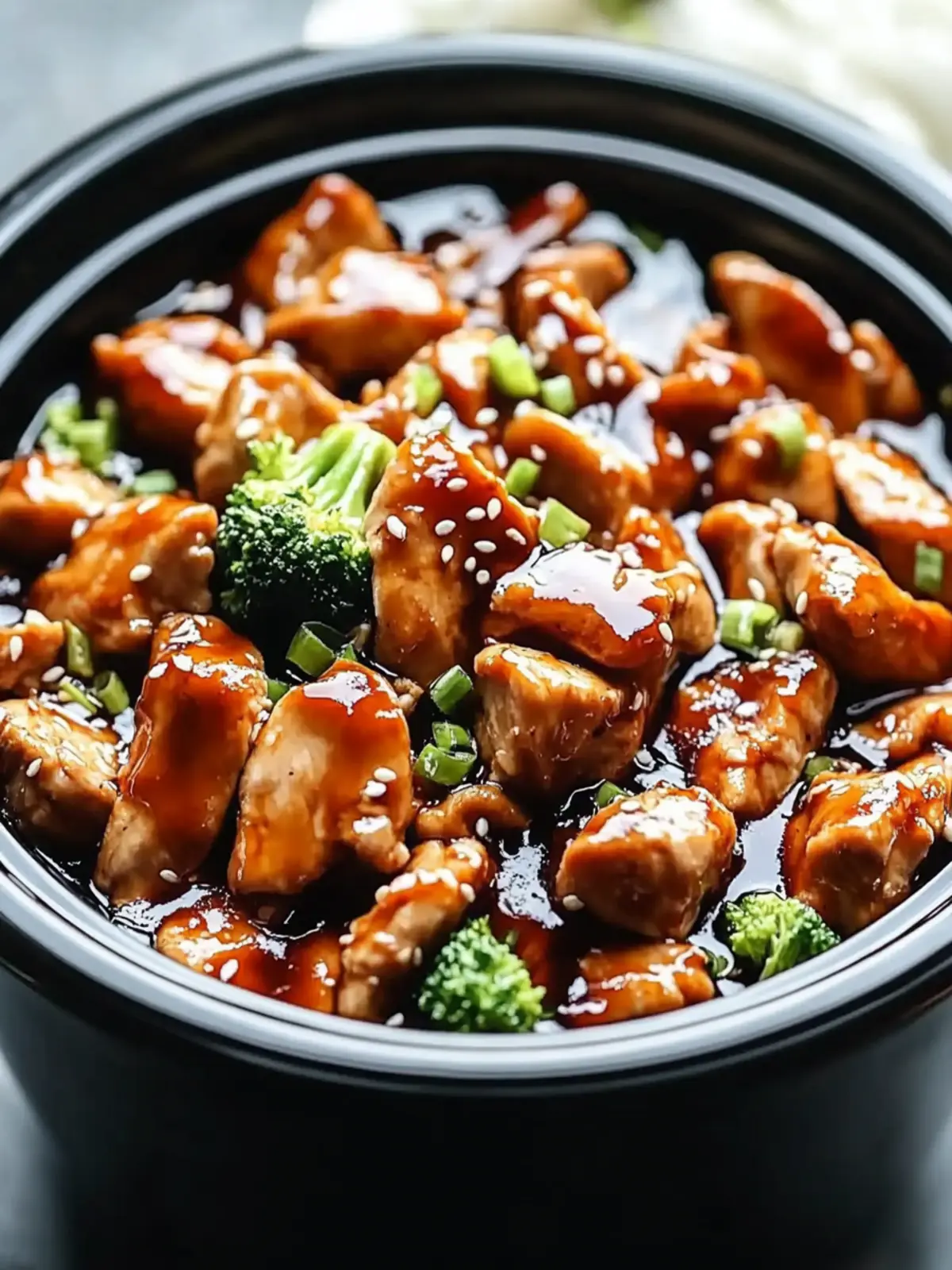 Savory Crockpot Teriyaki Chicken with Fresh Veggies Galore 5 Crockpot Teriyaki Chicken