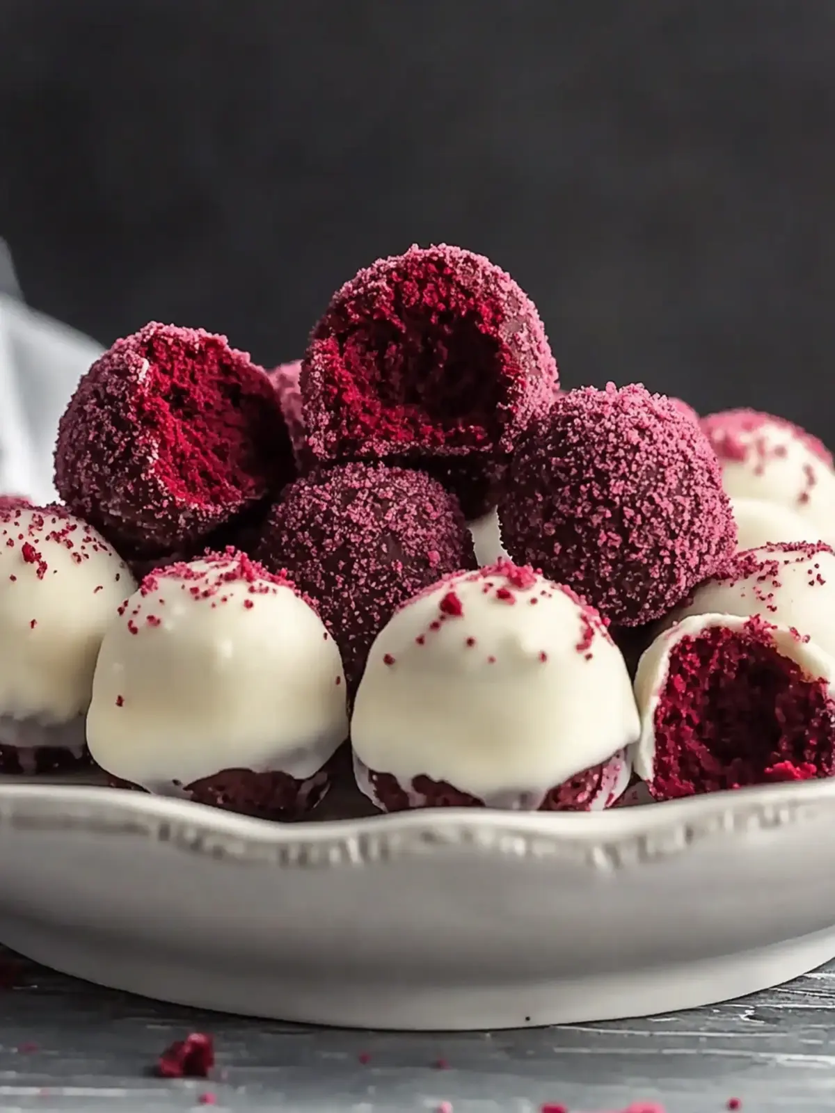 Irresistible Red Velvet Truffles for Memorable Celebrations 4 Red Velvet Truffles