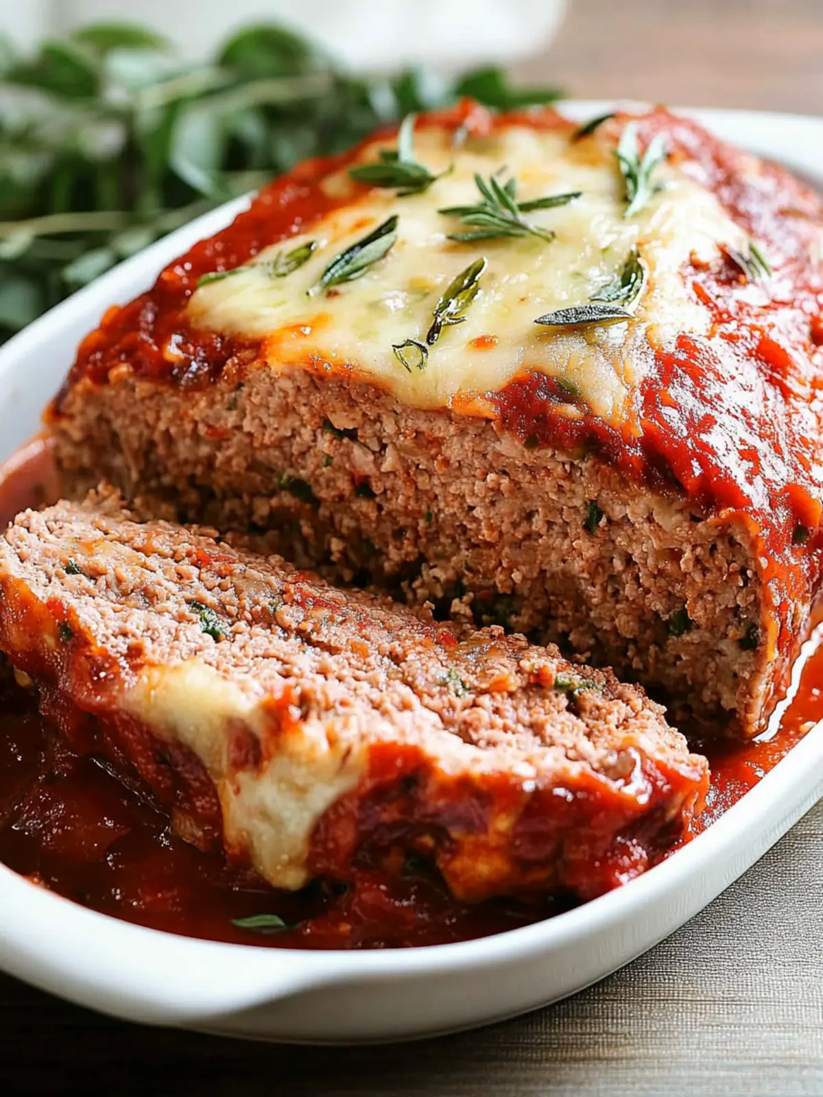 Savory Italian Meatloaf Bursting with Flavor for Family Dinner 3 Italian Meatloaf