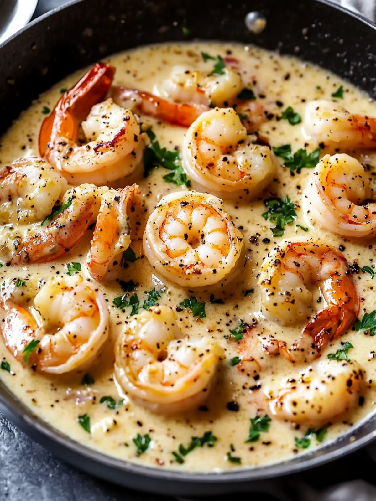 Creamy Garlic Shrimp Skillet Ready in 15 Minutes of Joy 4 Creamy Garlic Shrimp Skillet