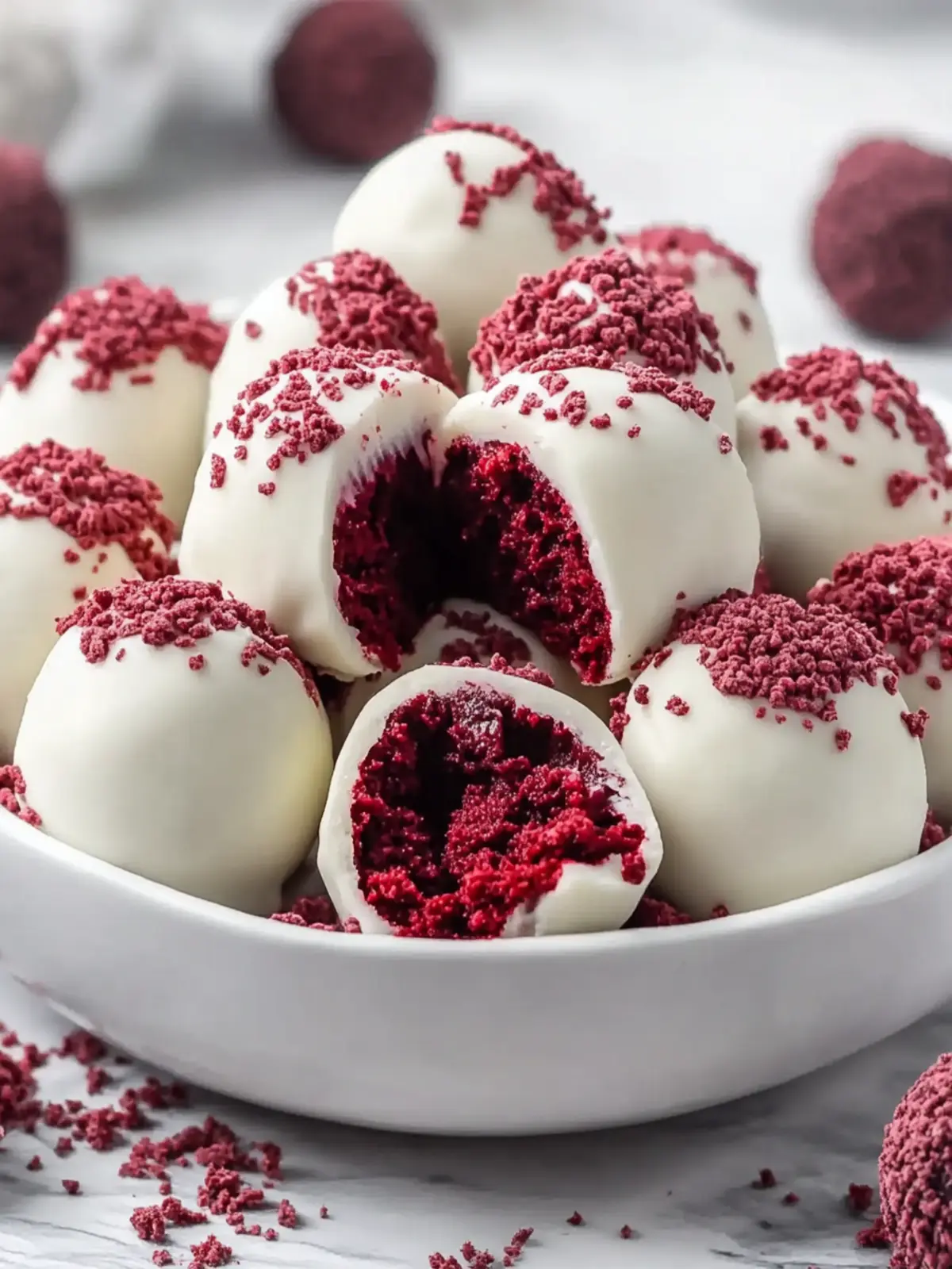 Irresistible Red Velvet Truffles for Memorable Celebrations 2 Red Velvet Truffles