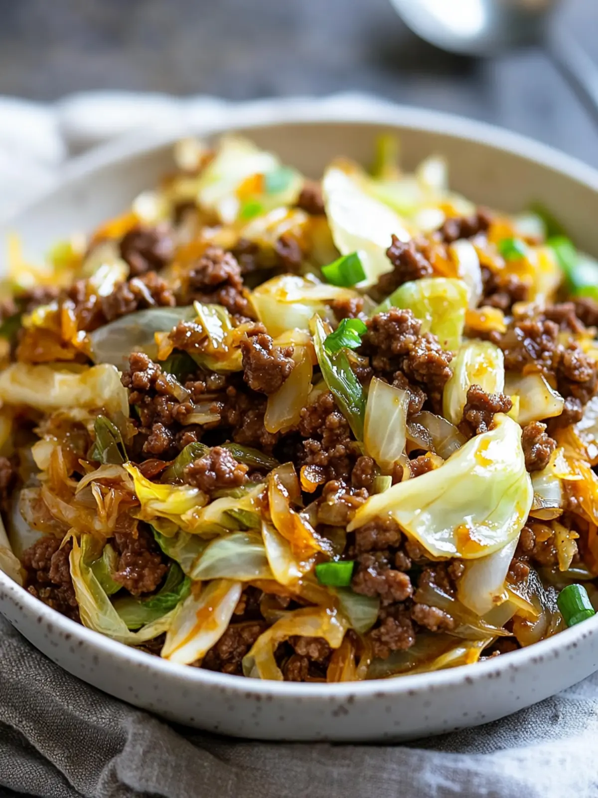 Low Carb Mongolian Ground Beef Cabbage Stir-Fry Delight 5 Low Carb Mongolian Ground Beef Cabbage