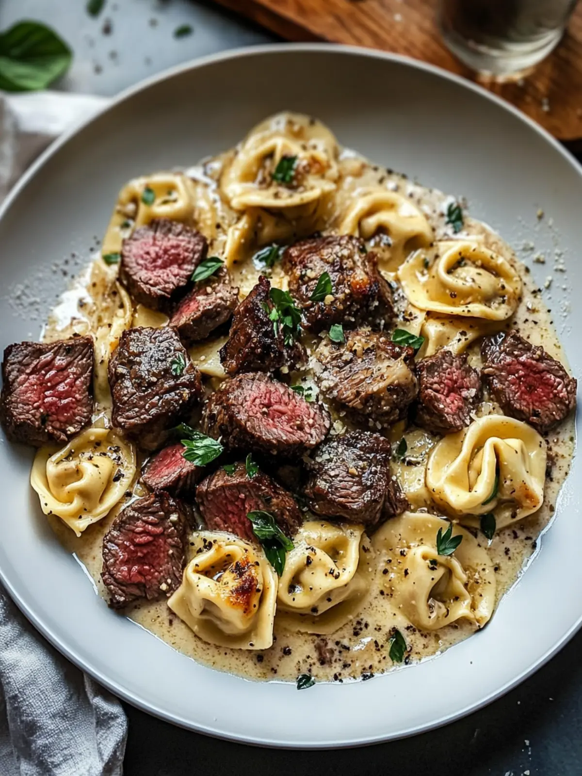 Garlic Steak Tortellini: Quick Comfort Food Bliss 5 Garlic Steak Tortellini