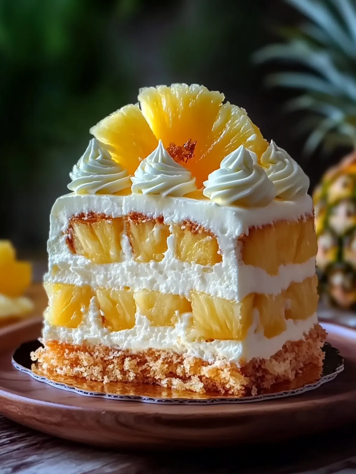 Irresistible Juicy Pineapple Heaven Cake for Your Next Celebration 3 Juicy Pineapple Heaven Cake