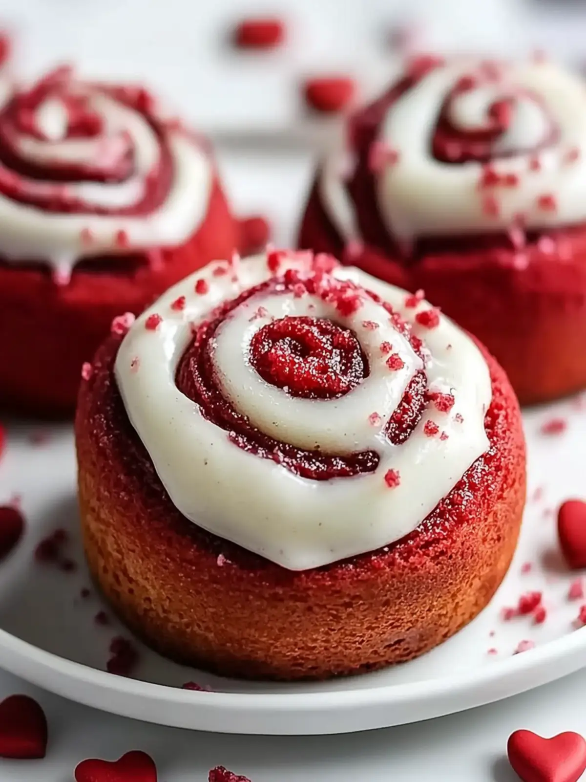 Red Velvet Valentine’s Day Cinnamon Rolls for Sweet Moments 2 Red Velvet Valentine’s Day Cinnamon Rolls