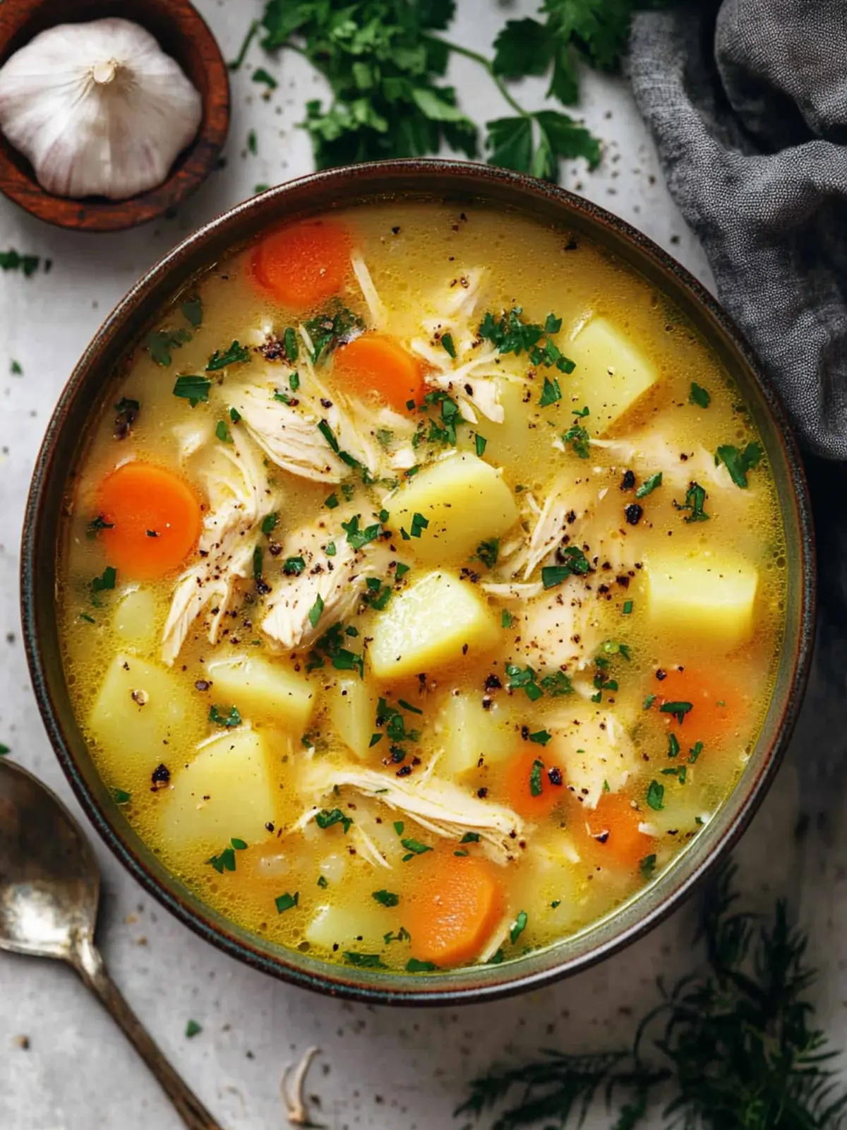 Hearty Chicken Soup with Potatoes for Cozy Nights 4 Chicken Soup with Potatoes
