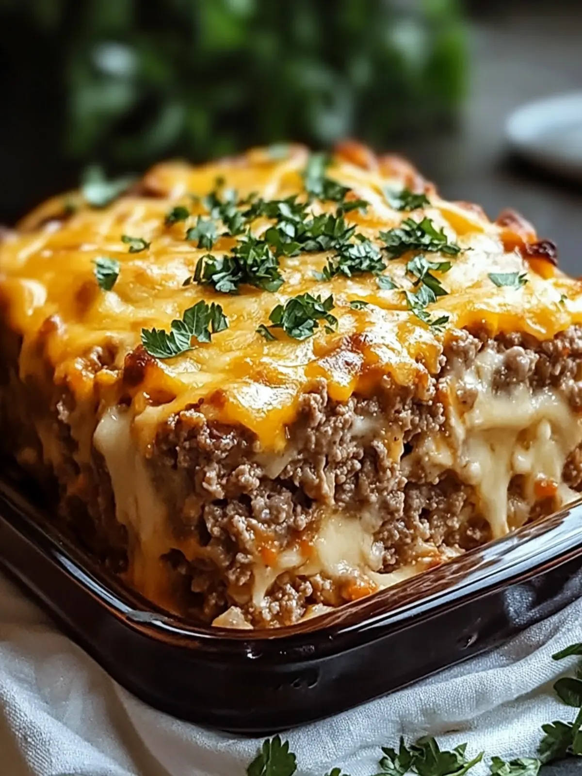 Cheesy Loaded Meatloaf Casserole: Comfort Food Your Family Craves 2 Cheesy Loaded Meatloaf Casserole
