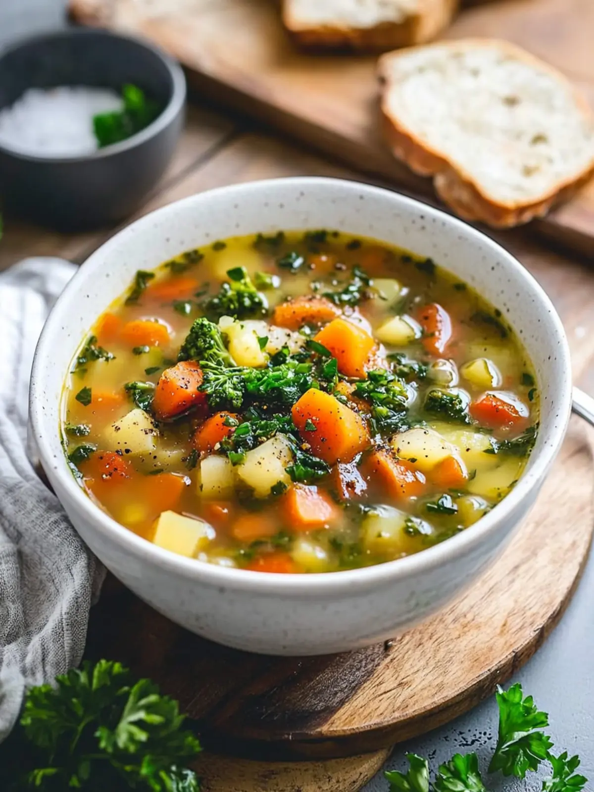 20-Minute Vegetable Soup for a Cozy, Nutrient-Packed Meal 5 Vegetable Soup
