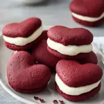 Heart-Shaped Red Velvet Whoopie Pies for Your Sweetest Moments 3 Heart-Shaped Red Velvet Whoopie Pies