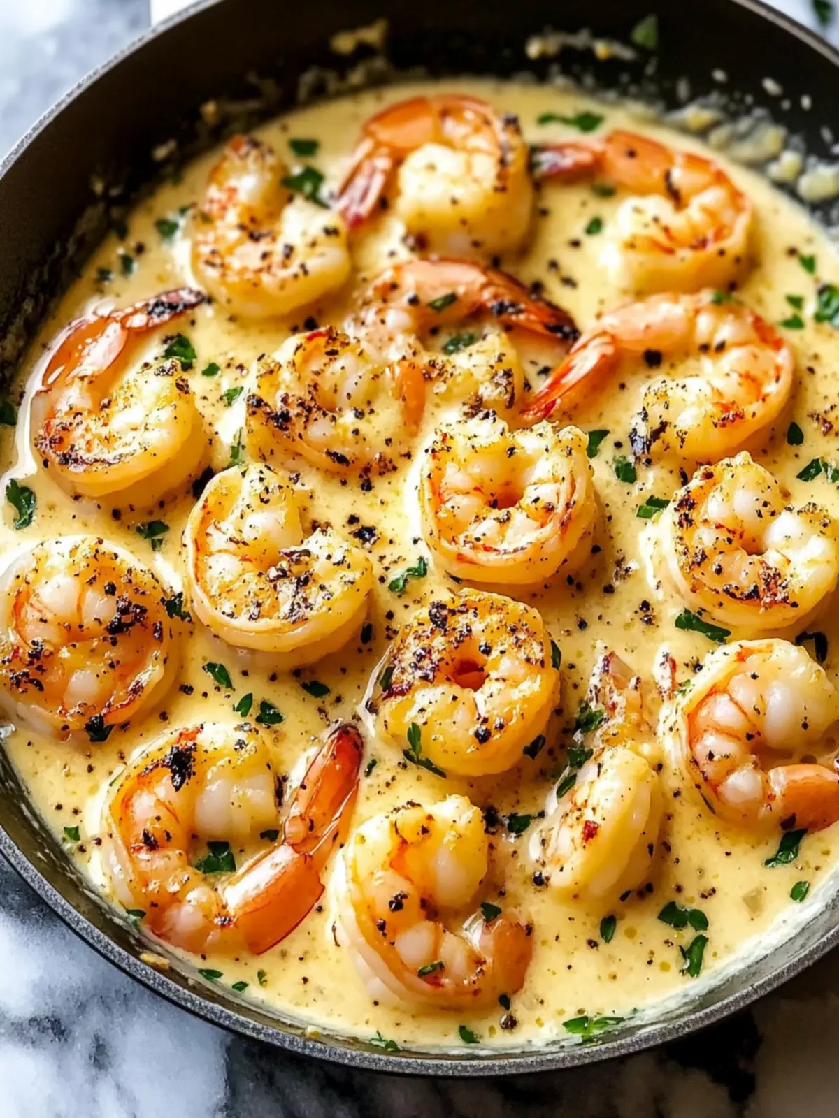 Creamy Garlic Shrimp Skillet Ready in 15 Minutes of Joy 3 Creamy Garlic Shrimp Skillet