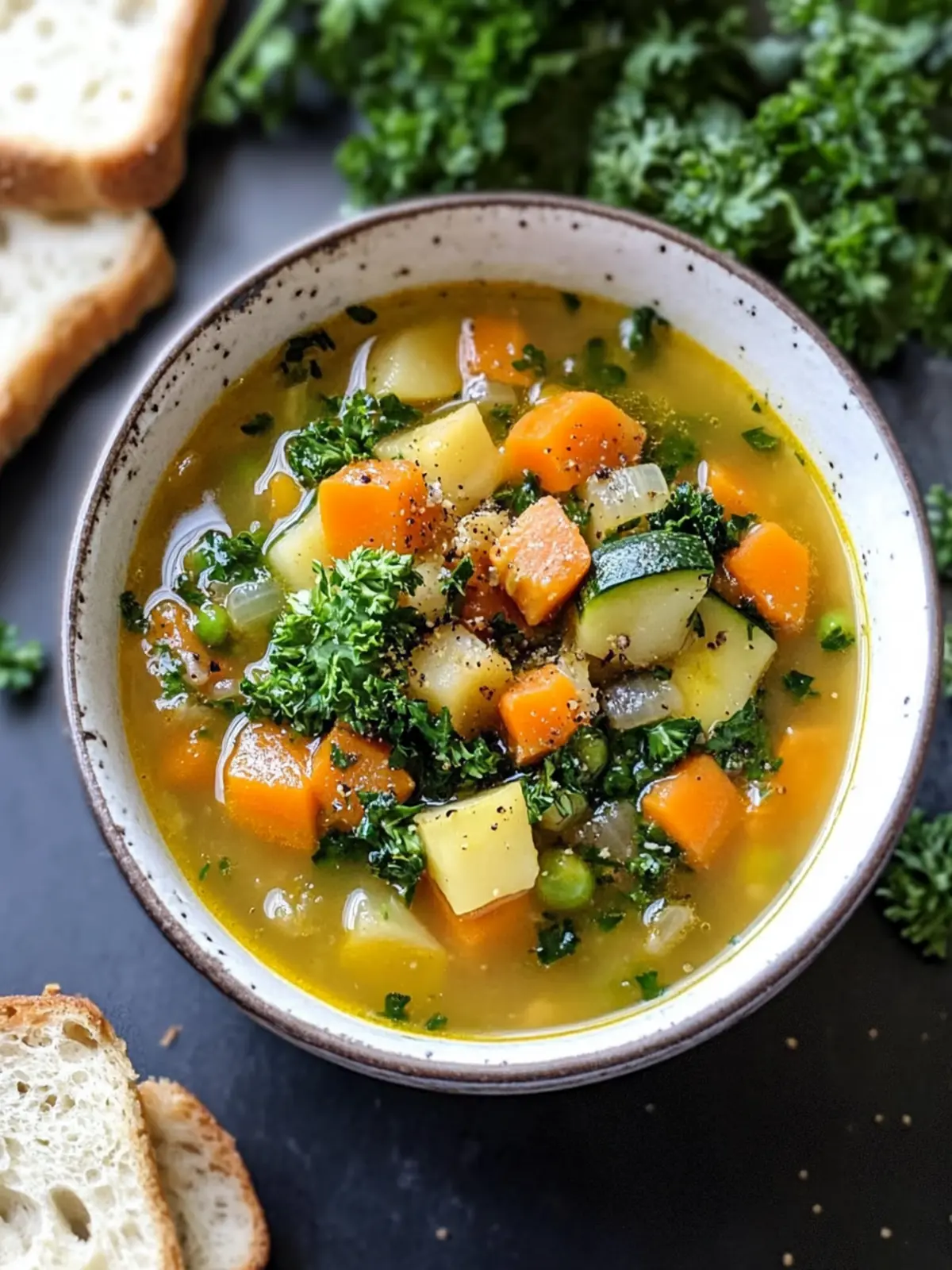 20-Minute Vegetable Soup for a Cozy, Nutrient-Packed Meal 3 Vegetable Soup