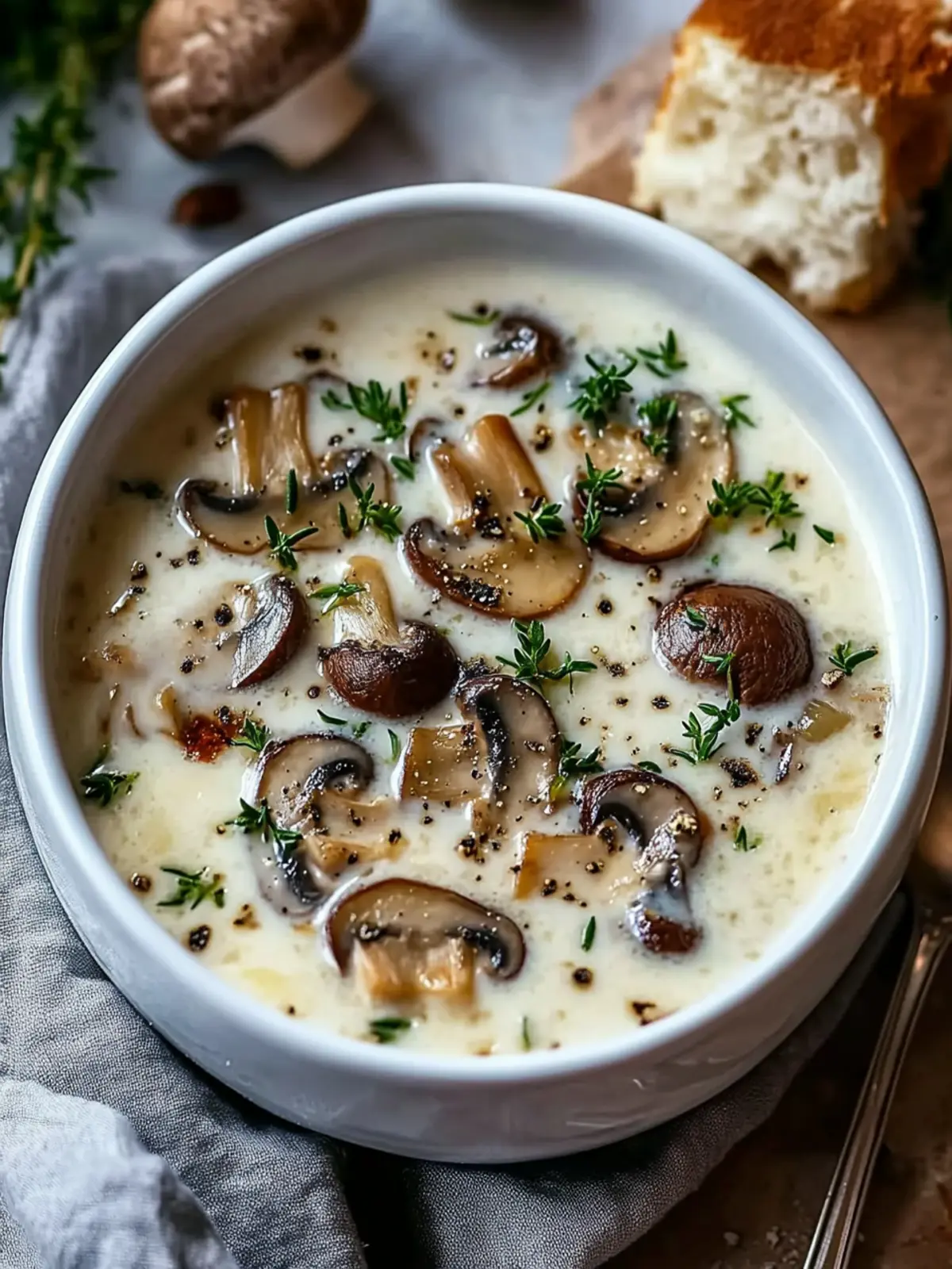 Creamy Cottage Cheese Mushroom Soup in 30 Minutes 5 Cottage Cheese Mushroom Soup