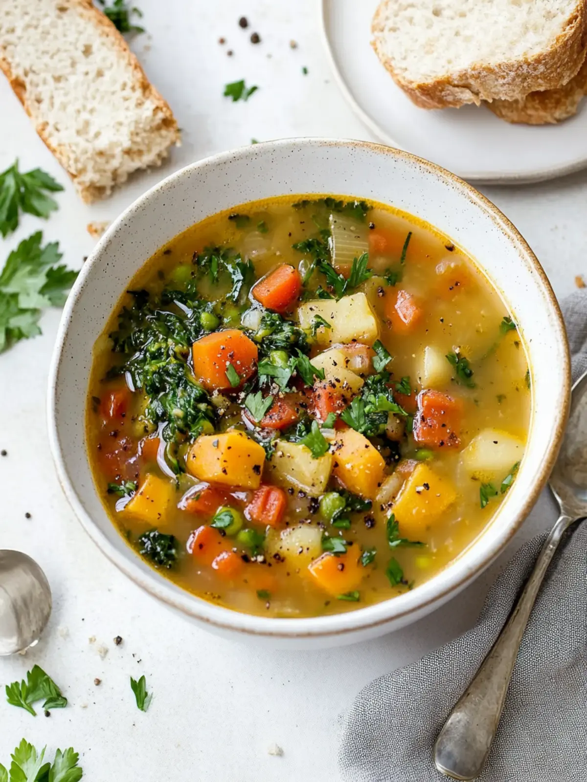 20-Minute Vegetable Soup for a Cozy, Nutrient-Packed Meal 2 Vegetable Soup
