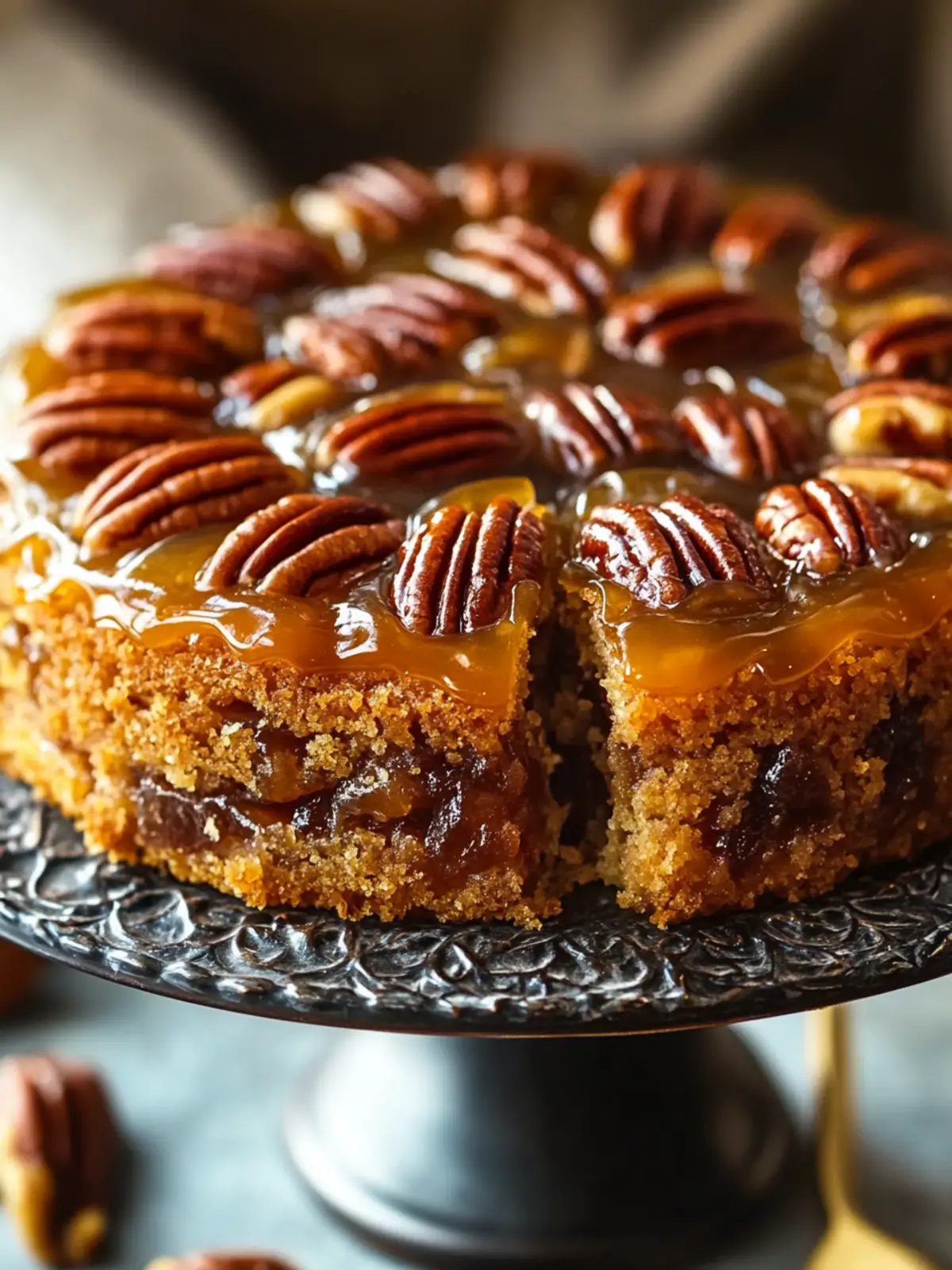 Pecan Upside Down Cake with Caramelized Magic for Wow Moments 5 Pecan Upside Down Cake with Caramelized Magic