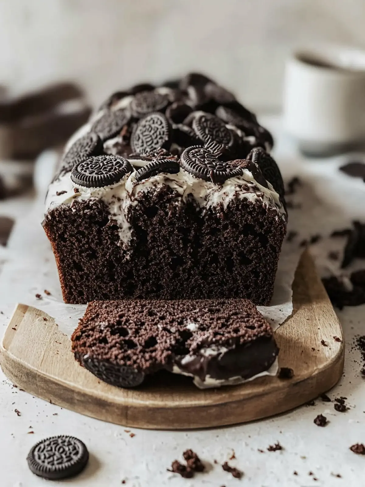 Decadent Chocolate Oreo Bread for the Ultimate Dessert Indulgence 3 Chocolate Oreo Bread