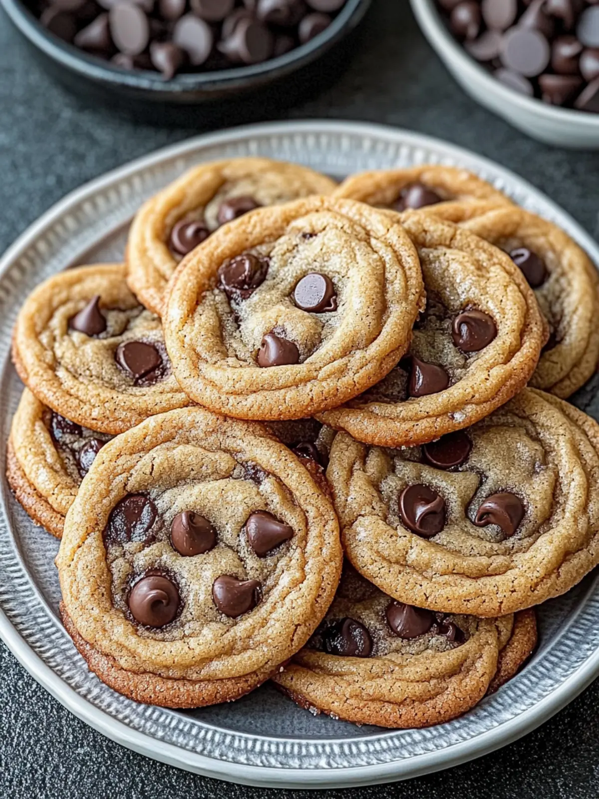 Crispy Chewy Chocolate Chip Cookies: Your New Favorite Treat 2 Crispy Chewy Chocolate Chip Cookies