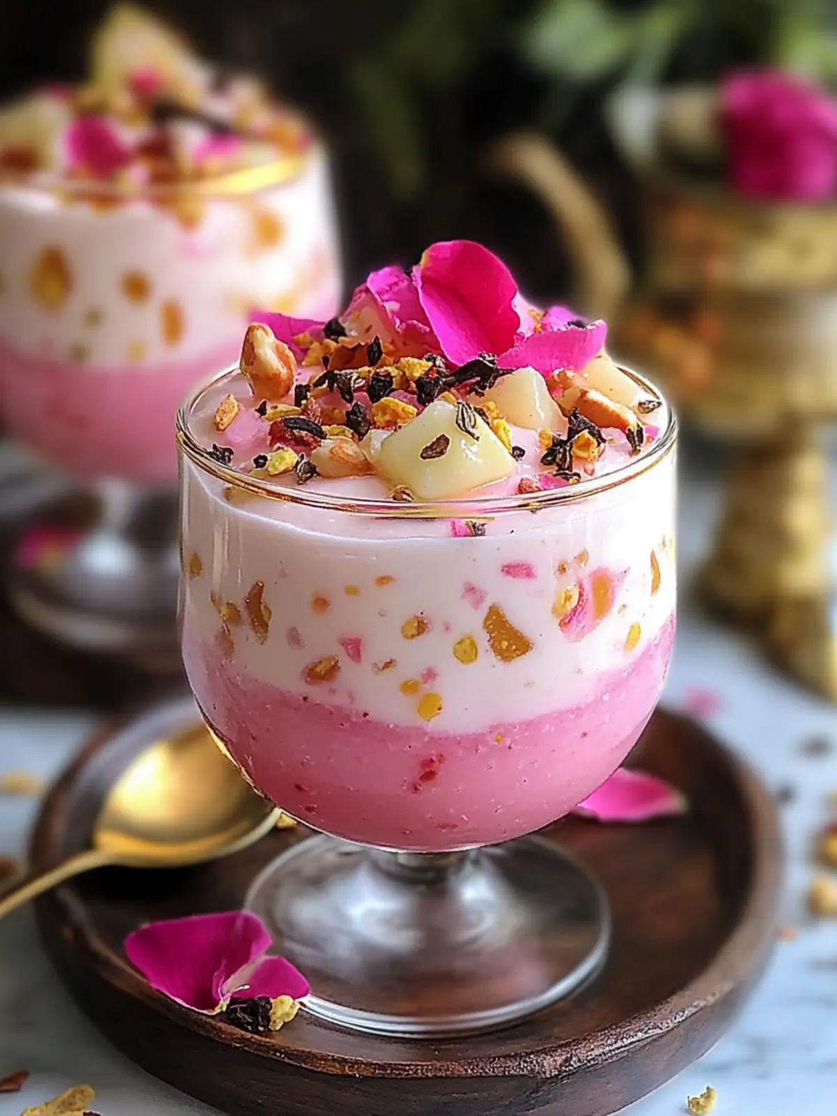 Irresistible Rose Rasmalai Falooda: A Festive Dessert Dream 5 Rose Rasmalai Falooda