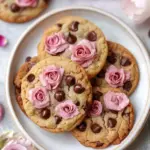 Rose Chocolate Chip Cookies for a Sweet Floral Delight 8 Rose Chocolate Chip Cookies