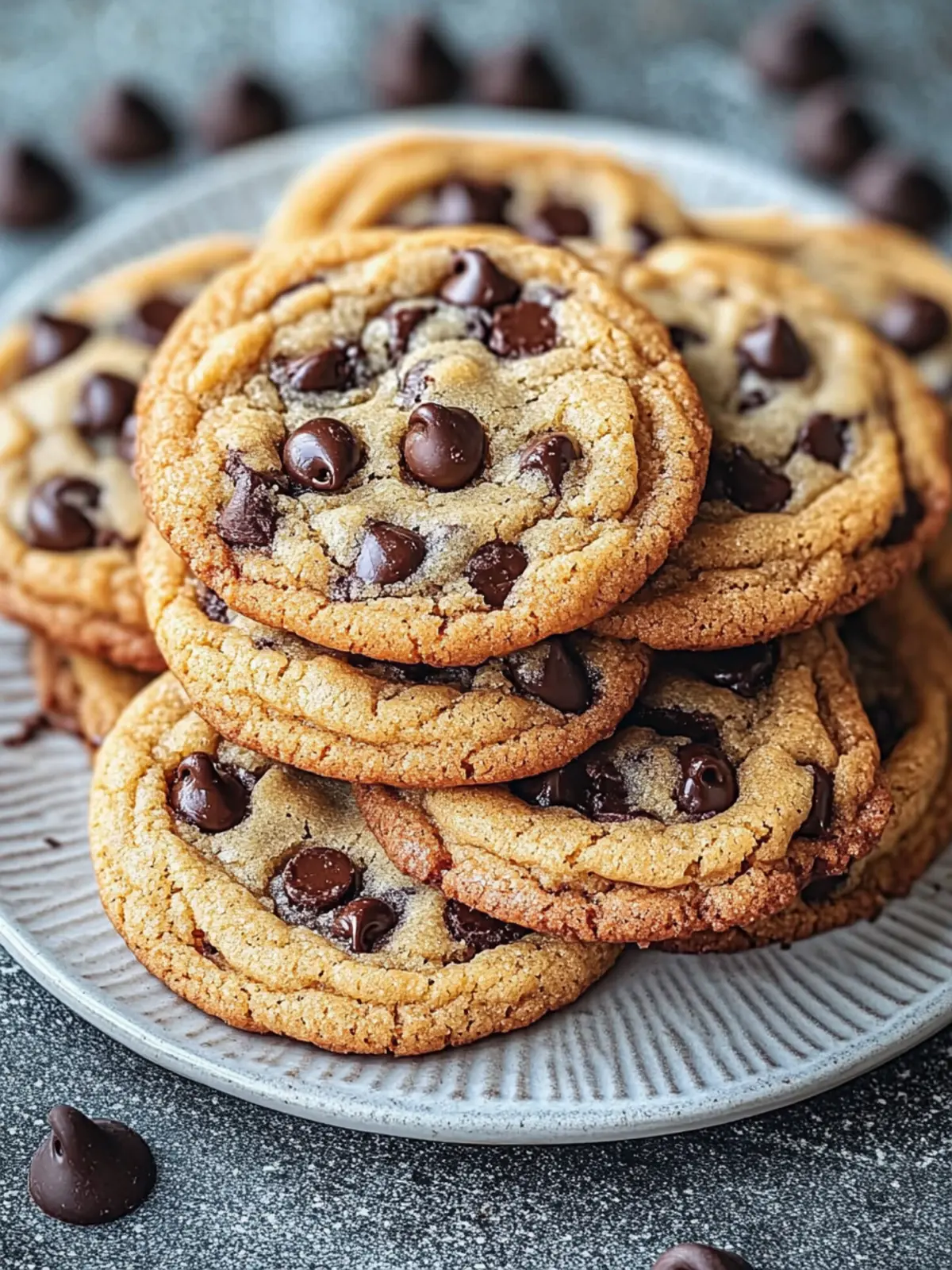 Crispy Chewy Chocolate Chip Cookies: Your New Favorite Treat 3 Crispy Chewy Chocolate Chip Cookies