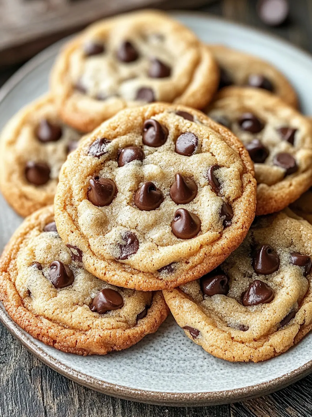 Crispy Chewy Chocolate Chip Cookies: Your New Favorite Treat 4 Crispy Chewy Chocolate Chip Cookies