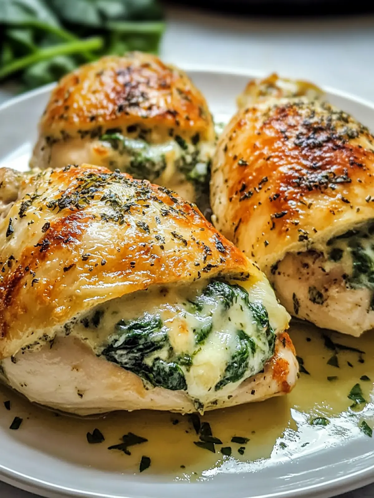 Spinach Cheese Stuffed Chicken: A Flavor-Packed Delight 3 Spinach Cheese Stuffed Chicken