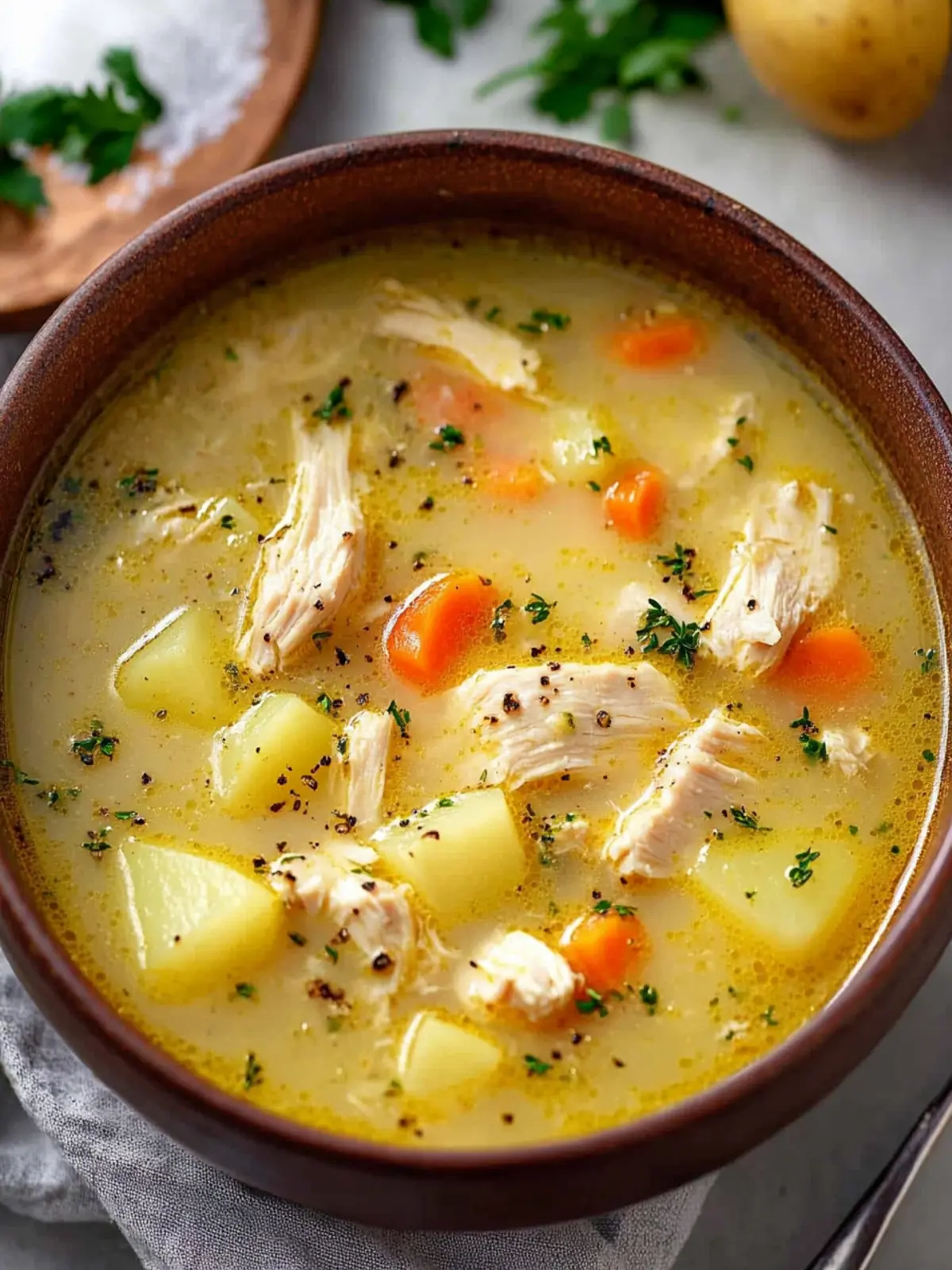 Hearty Chicken Soup with Potatoes for Cozy Nights 2 Chicken Soup with Potatoes