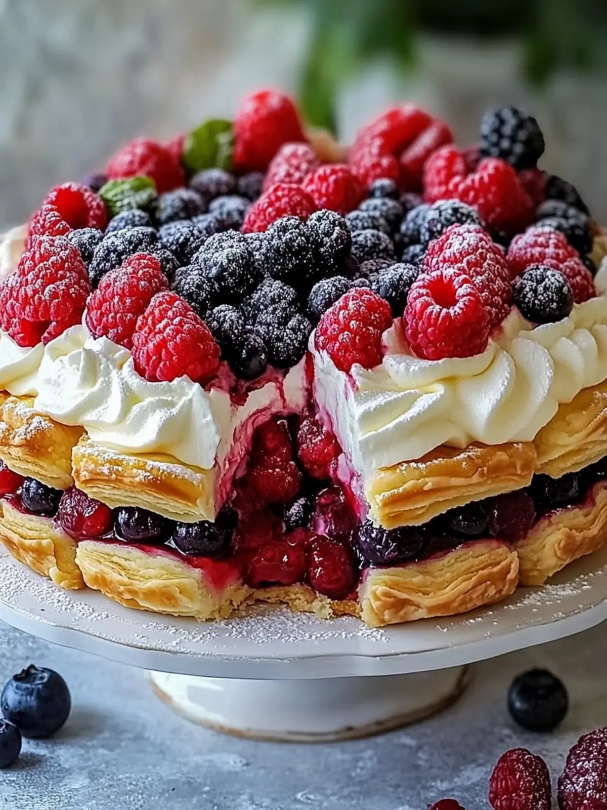 Berry Cream Pastry Cake: A Deliciously Customizable Dessert 5 Berry Cream Pastry Cake