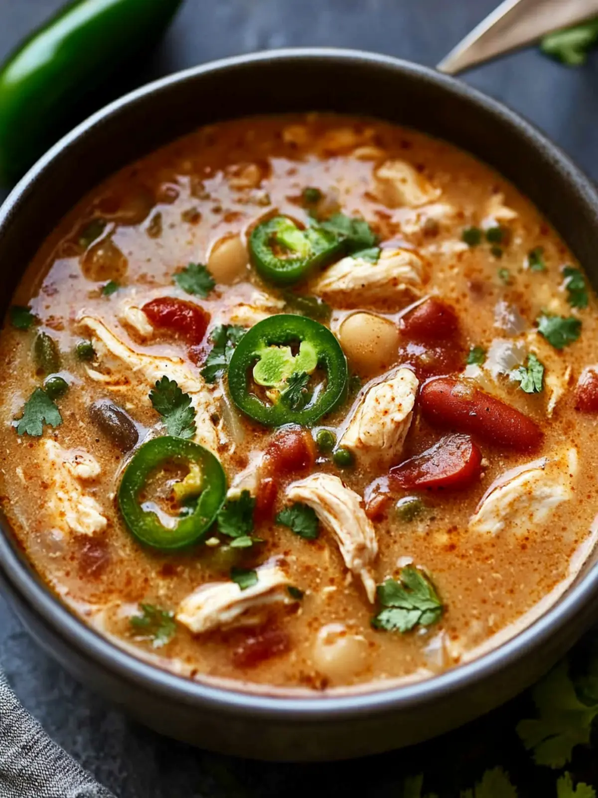 Cajun White Chicken Chili: Creamy, Spicy Comfort in a Bowl 2 Cajun White Chicken Chili