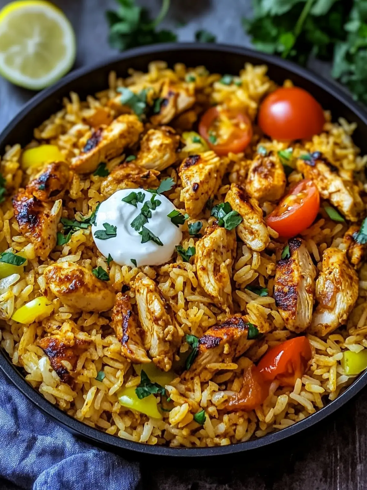 Irresistible Chicken Shawarma Rice in One Pot: Quick & Flavorful 2 Chicken Shawarma Rice