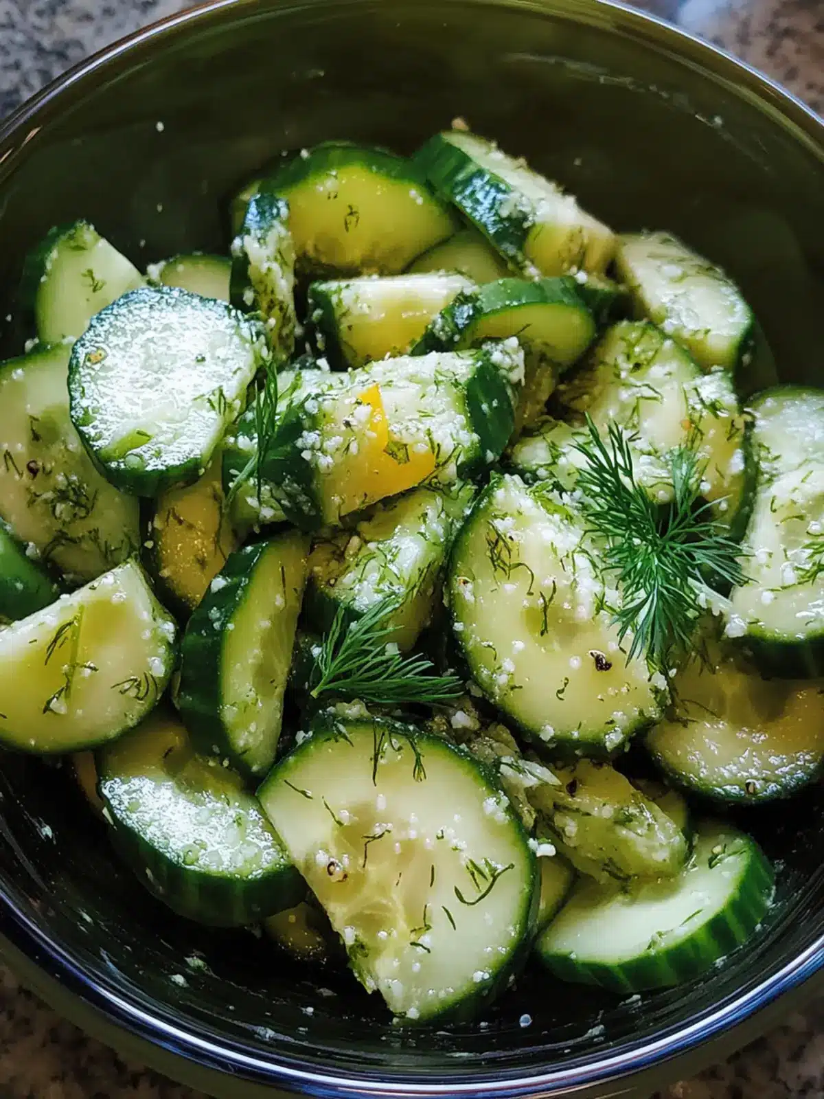 Zesty Lemon Dill Cucumber Salad for a Fresh Summer Boost 5 Lemon Dill Cucumber Salad