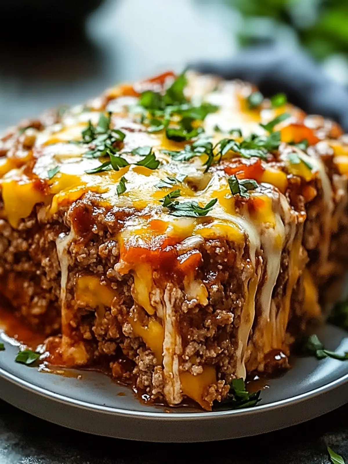 Cheesy Loaded Meatloaf Casserole: Comfort Food Your Family Craves 4 Cheesy Loaded Meatloaf Casserole