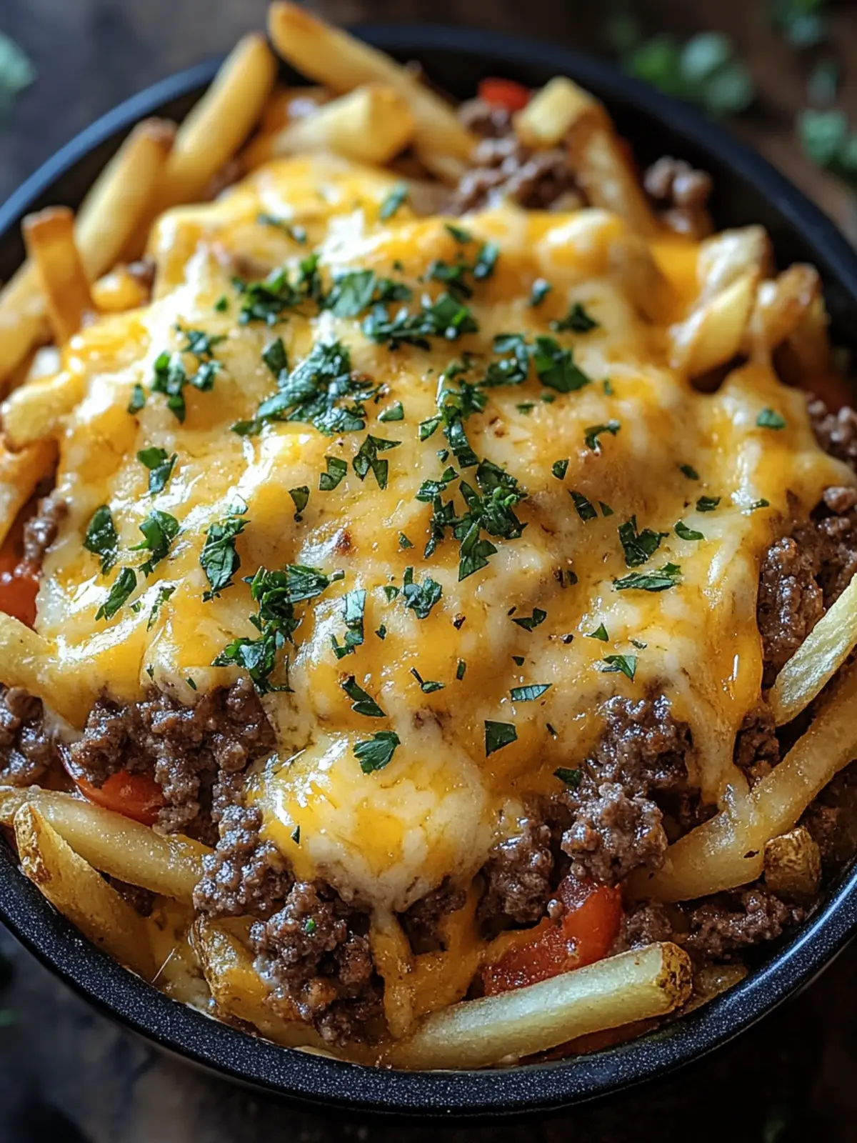 Cheeseburger French Fry Casserole: Comfort Food Made Easy 3 Cheeseburger French Fry Casserole