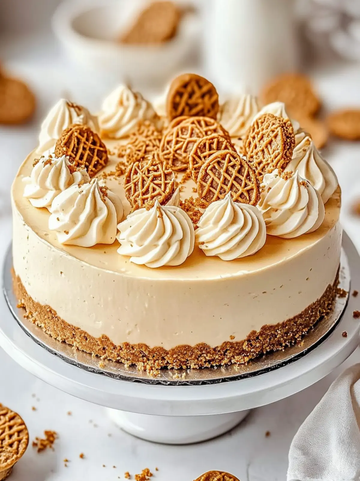 Decadent Biscoff Cookie Butter Cheesecake for Sweet Moments 2 Biscoff Cookie Butter Cheesecake