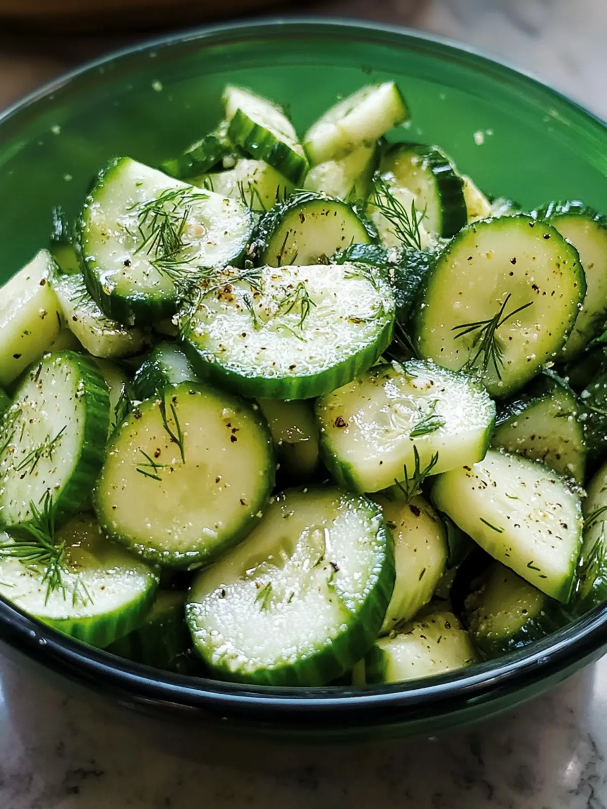 Zesty Lemon Dill Cucumber Salad for a Fresh Summer Boost 4 Lemon Dill Cucumber Salad