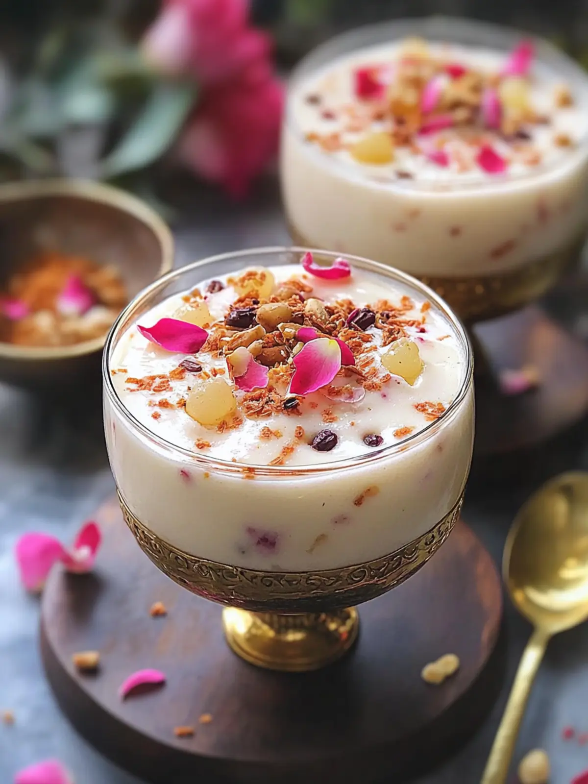 Irresistible Rose Rasmalai Falooda: A Festive Dessert Dream 4 Rose Rasmalai Falooda