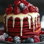 Decadent Red Velvet Pancakes That Will Wow Your Morning Routine 6 Decadent Red Velvet Pancakes