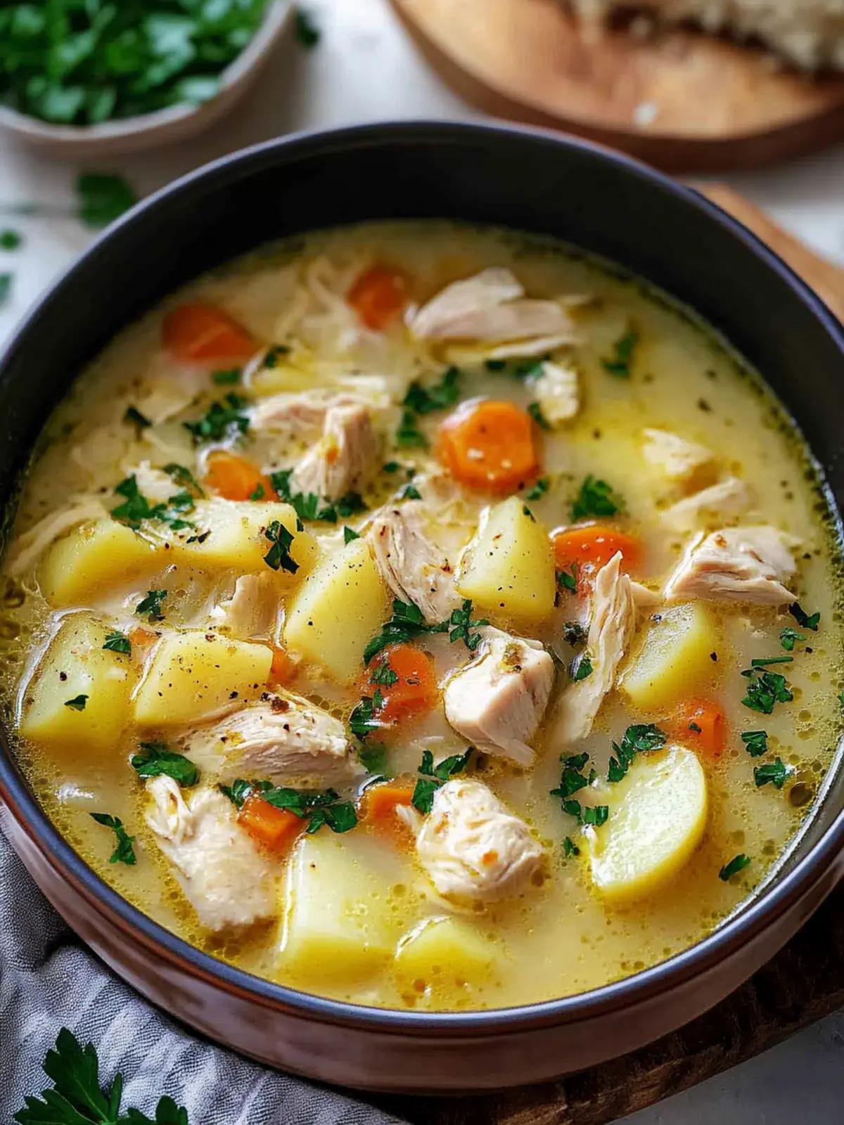 Hearty Chicken Soup with Potatoes for Cozy Nights 3 Chicken Soup with Potatoes