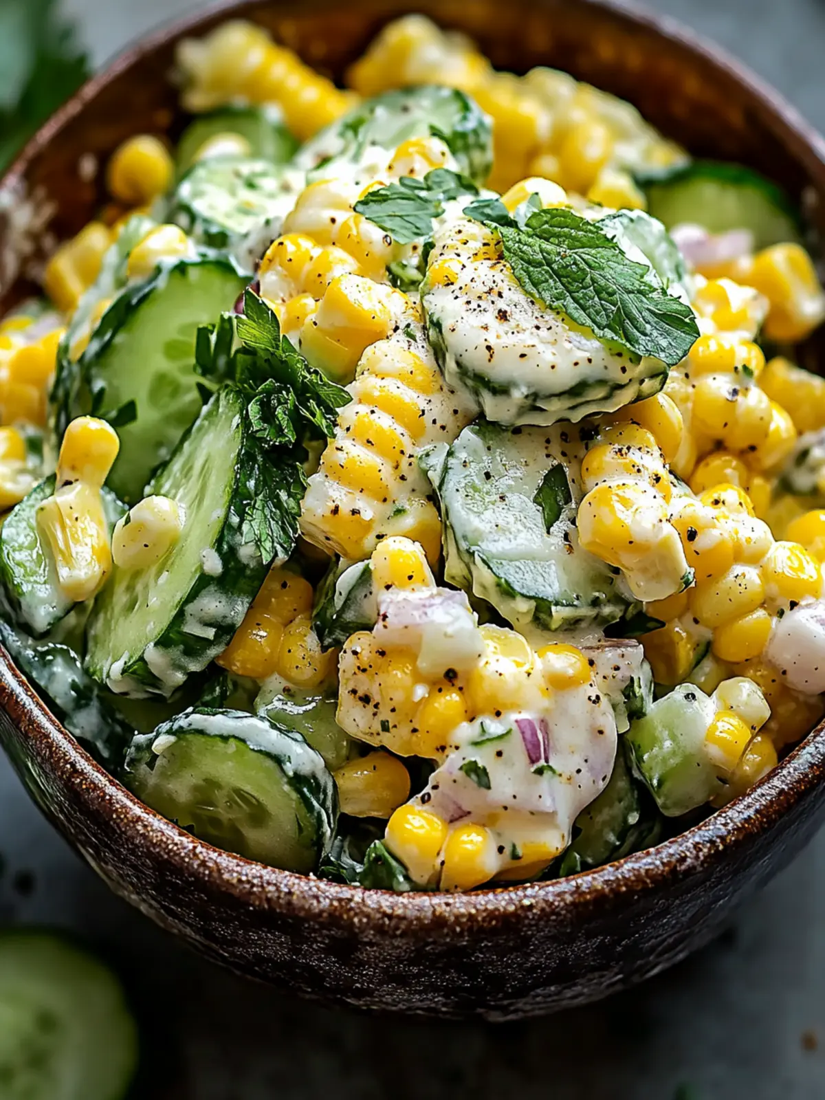 Street Corn Creamy Cucumber Salad for a Fresh Summer Boost 3 Street Corn Creamy Cucumber Salad