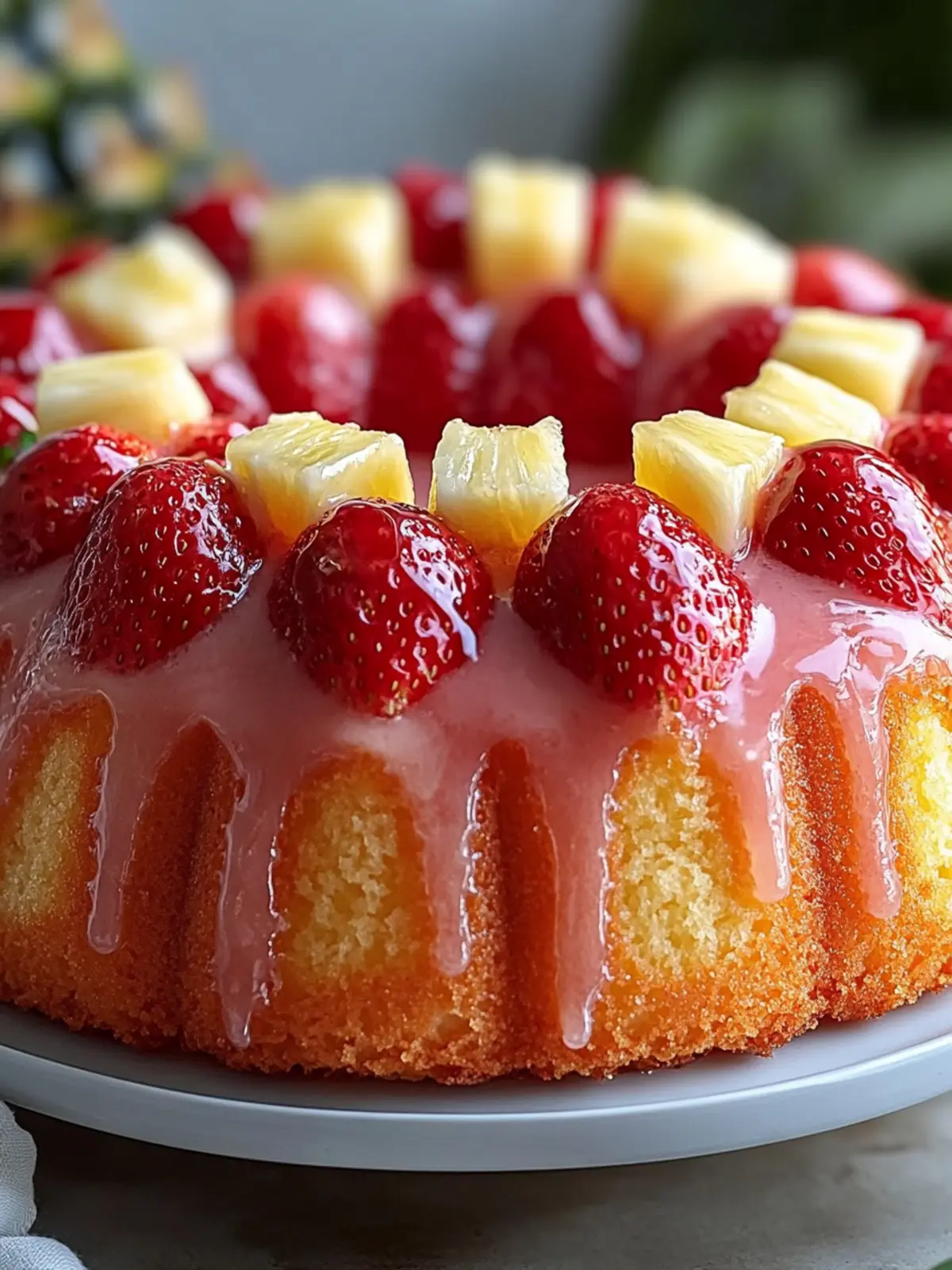 Strawberry Pineapple Pound Cake: Your Summer Dessert Delight 4 Strawberry Pineapple Pound Cake