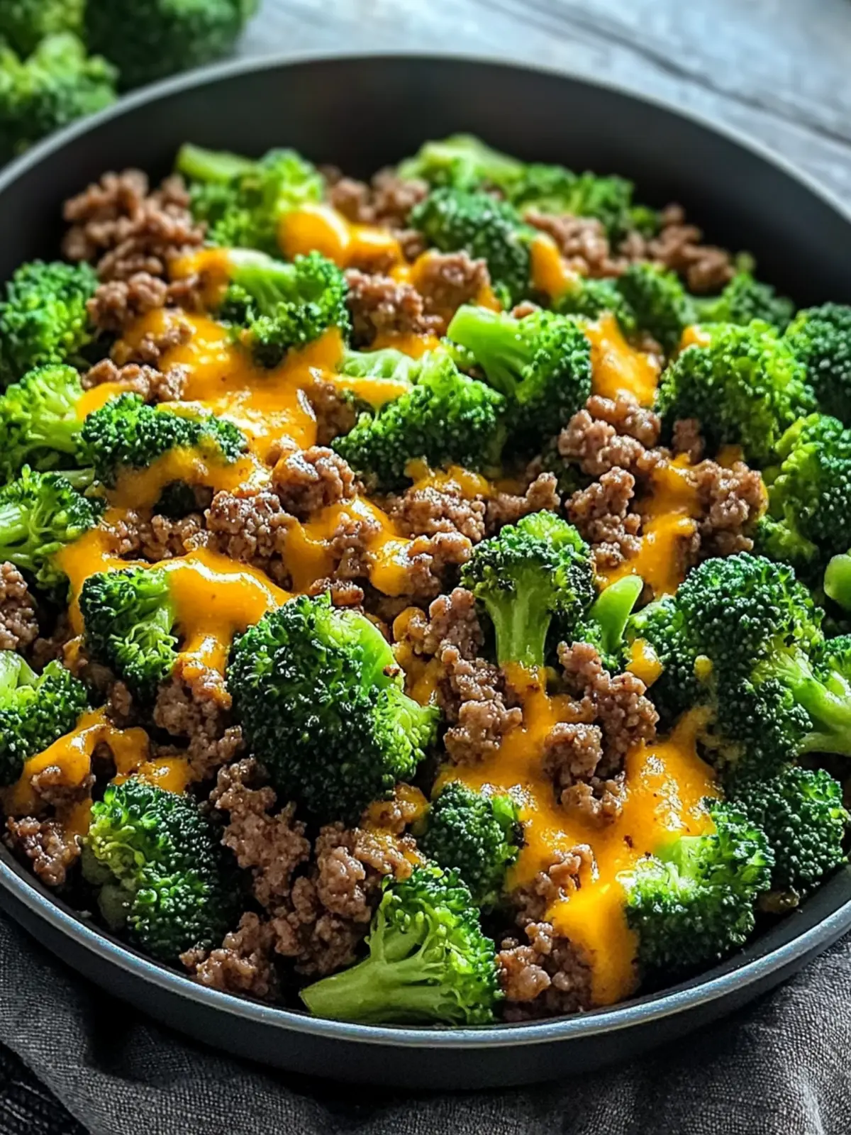 Keto Hamburger Broccoli Skillet: Quick Comfort in 30 Minutes 2 Keto Hamburger Broccoli Skillet