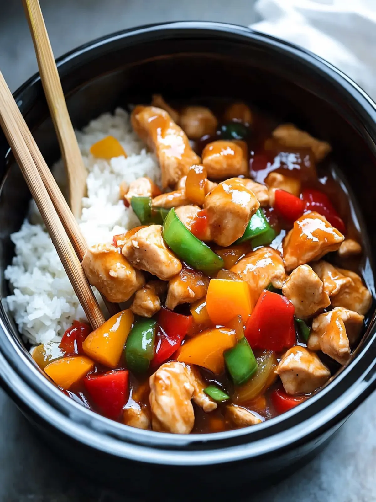 Savory Crockpot Sweet and Sour Chicken for Effortless Dinners 2 Crockpot Sweet and Sour Chicken