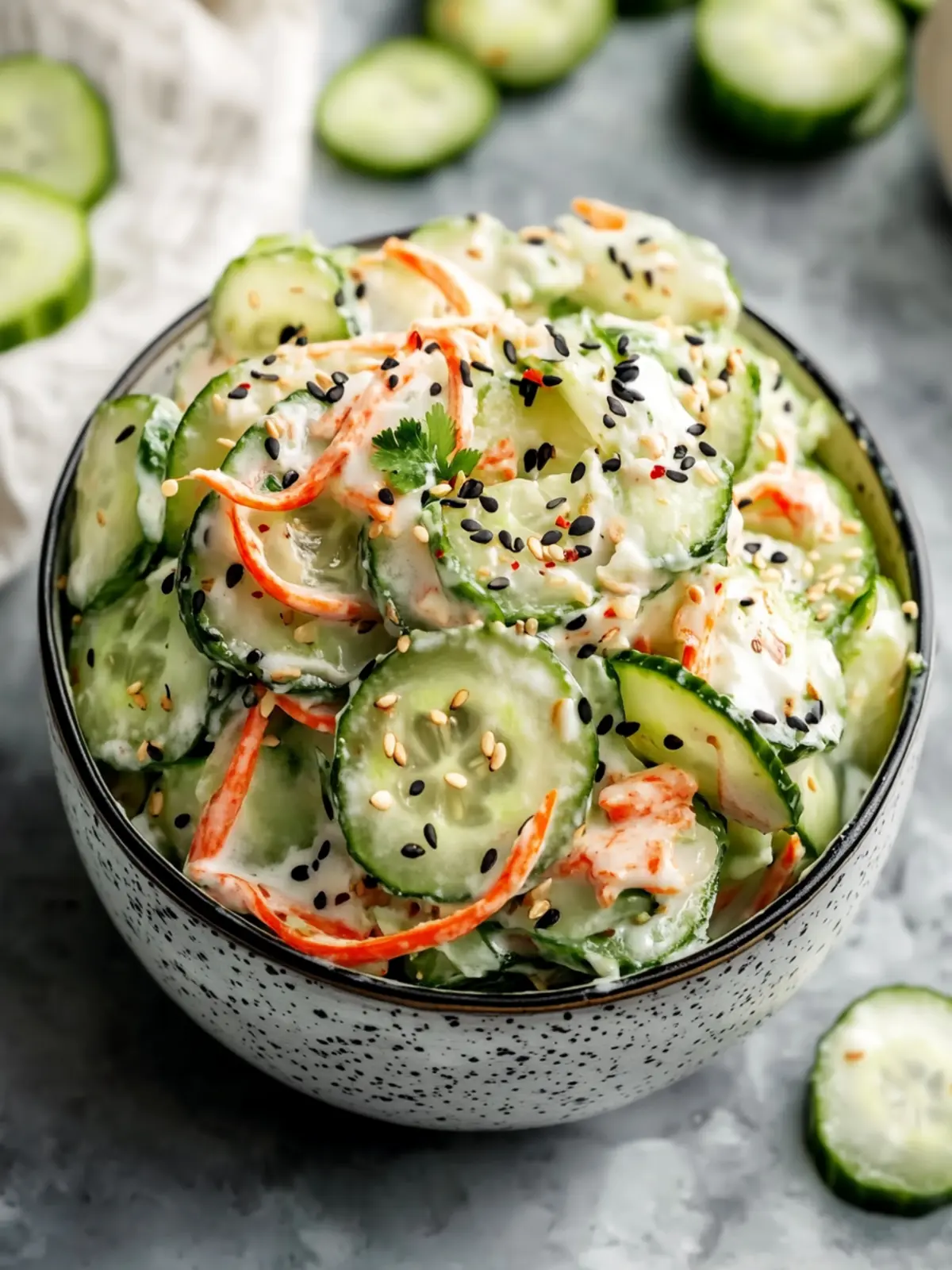 Easy California Roll Cucumber Salad That's Refreshingly Simple 4 Easy California Roll Cucumber Salad