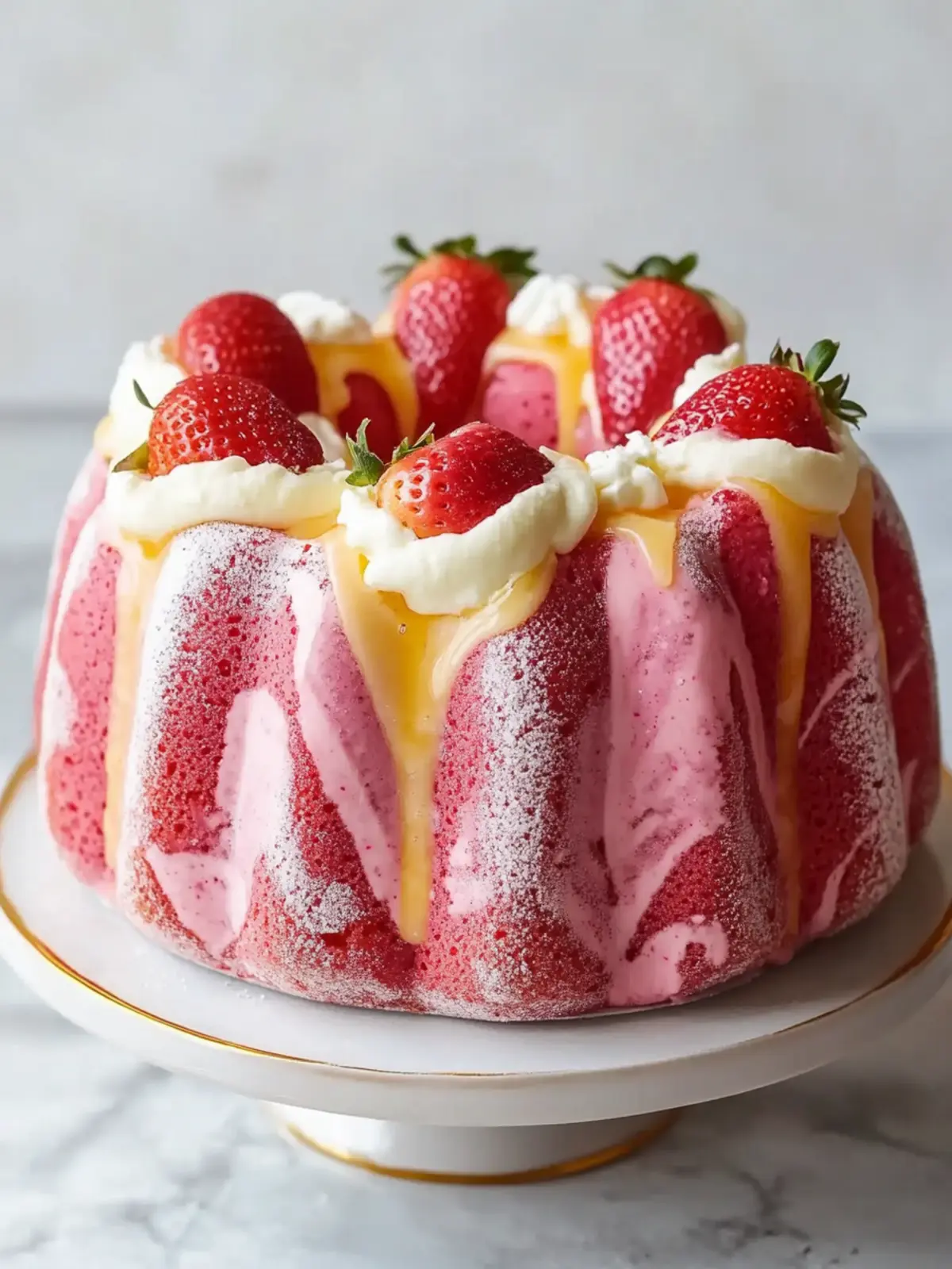 Strawberry Milkshake Pound Cake: A Nostalgic Summer Delight 3 Strawberry Milkshake Pound Cake
