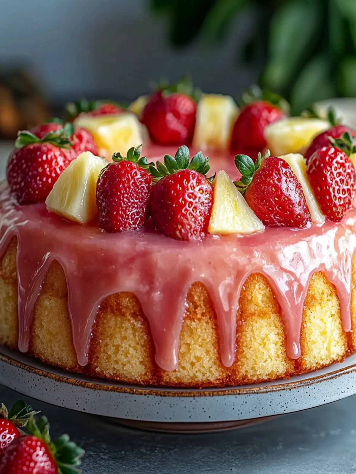 Strawberry Pineapple Pound Cake: Your Summer Dessert Delight 3 Strawberry Pineapple Pound Cake