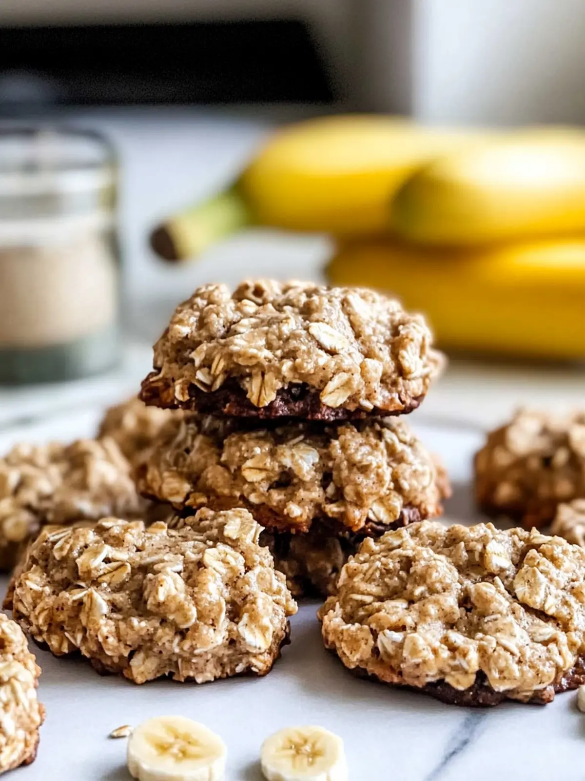 Delicious Banana Oatmeal Cookies for Guilt-Free Snacking 2 Banana Oatmeal Cookies