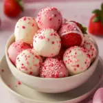 Sweet and Creamy Strawberry Shortcake Truffles You’ll Love 3 Strawberry Shortcake Truffles