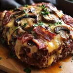 Swiss Bacon Mushroom Meatloaf: A Delicious Dinner Twist 6 Swiss Bacon Mushroom Meatloaf